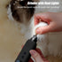2 Trimmers 2 Dog Nail Grinder - Speed Super Quiet and Low Vibration Electric Pet Nail Grinder - Rechargeable Dog Nail