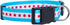 Native Pup Chicago Flag Dog Collar, Large