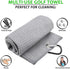 Golf Towels Set - Microfiber Waffle Design Golf Towel 16" X 24" with Hook and Loop Fastener and Retractable Brush