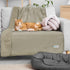 PetAmi Waterproof Dog Blanket for Small Medium Dogs, Pee Proof Reversible Fleece Blanket for Couch Bed, Washable, 29x40