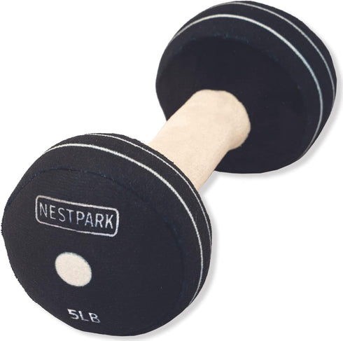 Nestpark Doggy Dumbbell - Cute Funny Dog Toys for Fitness Workout Parody (Dumbbell)