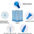 Golf Tees Durable Bamboo Tees - 100Pcs or 120Pcs 3-1/4" Biodegradable Material to Reduce Friction and Side Spin