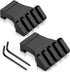 Picatinny Offset Rail Mounts - 45 Degree Low Profile Aluminum Mount for Flashlight Laser Sights Optics