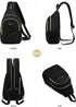 Backpack Daypacks LOVEVOOK Sling Bag for Women, Sling Crossbody Bags Convertible, Small Diaper Bag Hiking