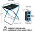 Backpacking Travelling(XL:13"x14"x15";Large:11.8"x11"x11.4"; Medium:8.3"x9.5"x 11") AOUTACC Ultralight Portable Folding