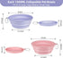 Kytely Collapsible Dog Bowls, X-Large (1500ml), 2 Pack Foldable Travel Bowls, Portable Dog Water Food Bowl,