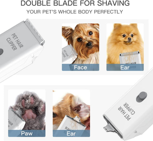 Clippers,6 Detatchable Replacement Blades for Dog Clipper,Replacements Blades for Dogs and Cats Grooming PCs