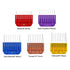 COSYONALL Animal Stainless Steel Dog Guide Comb Set, 5 Color Cutting Length 1/8"-5/8" for A5 Detachable Blade