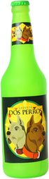 Dog Toy - Beer Bottles - 100% Vinyl, Durable & Strong, 14 Bottles to Choose from (Dos Perros)