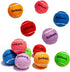 Colorful Squeaky Tennis Balls for Small Dogs and Puppies, 1.5 Inch, 12 Pack for Training and Fetch