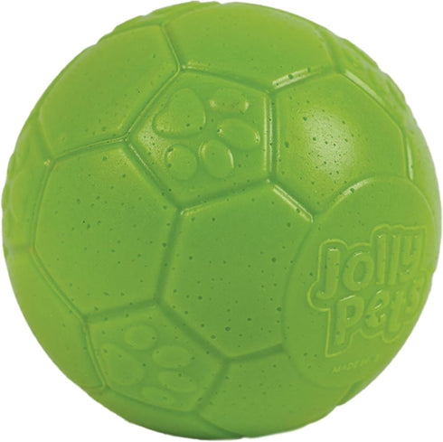 Jolly Pets Mini Jolly Soccer Ball, Floating-Bouncing Dog Toy, 3" Green Apple