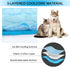 SOMOYA Dog Self Cooling Mat - Washable Cooling Pads Blanket for Large Dogs & Cats, Non-Toxic Ice Silk
