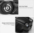 Himiway Bike Stem 110mm Adjustable MTB Stem, Aluminum Alloy Bicycle Handlebar Stem Extender Riser for Most Mountain