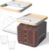 2 Pack Dog Food Storage Container, Pet Food Storage Containers for Dog
