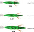 Generic 10Pcs Fishing Lure Squid Jig Hook Wooden Shrimp Artificial Fishing Lures Octopus Cuttlefish Shrimp Hard Fishing