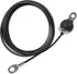 LFJ Replacement Gym Cable with Stopper Ball Fitness Pulley Cable Steel Wire Rope