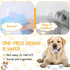 Abizarch 12pcs Dog Wall Pee Pad Holder Self-Sticky Pee Pad Wall Clip Keeps Your House Clean Dog Potty Training Pad