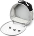 Small Animal Carrier Backpack - Space Capsule Bubble Window Carrier for Lizard & Guinea Pig (Black)