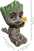Aquarium Groot Air Bubbler Decorations, Resin Crafts with Air Bubbler Stone for Fish Tank