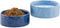 Navaris Dog Food and Water Bowl Set - 16 cm Ceramic Bowls for Medium and Large Dogs, 700 ml Feeding Dish