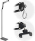 TALITARE Reptile Lamp Stand, Adjustable 15-46 in Heat Lamp Stand, Metal Floor Light