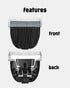 Dog Clipper Blades Compatible with HOLDOG, Replacement Blades for Dog Grooming Kit, 2 Pack with Cleaning Brush
