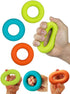 Grip Strength Trainer, Hand Grip Strengthener, Forearm Grip Workout - Silicone Rings for Rock Climbing, Athletes &