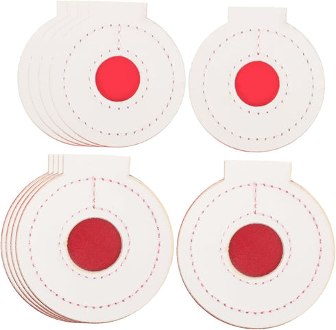 Yardwe 10 Pcs Slingshot Bullseye Hunting Targets Metal Training Accuracy Tool for 7c Thicken