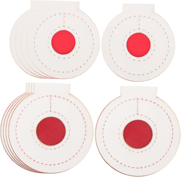 Yardwe 10 Pcs Slingshot Bullseye Hunting Targets Metal Training Accuracy Tool for 7c Thicken