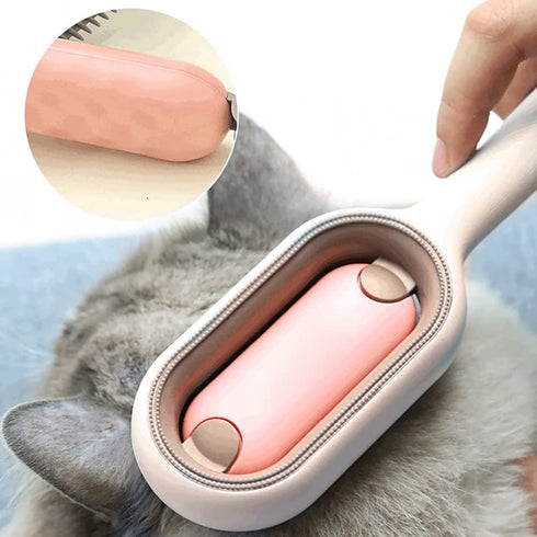 New Cat Hair Brush, Pet Grooming Slicker Brush for Cats and Dogs, Easily Removes Loose Fur and Mats