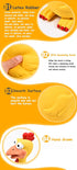 LONG RIVER Horse Toys, Rubber Chicken Squeaky Toys Play Reduce Separation Anxiety Fetch,Horse Play Ball Soccer Ball.
