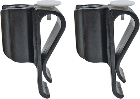 Golf Club Bag Clips, Putter Clamp Holder Organizer, Durable Plastic Black Putting Clip for Men Women Golfers