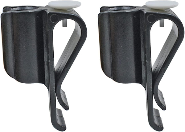 Golf Club Bag Clips, Putter Clamp Holder Organizer, Durable Plastic Black Putting Clip for Men Women Golfers