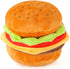 P.L.A.Y. Cute Plush Dog Toys - Fast Food Themed Durable Squeaker Chew