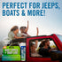 Zipper Wax Zip Lube - Marine Grade Zipper Lubricant Stick and Tool for Boat Canvas, Bimini Snaps, Metal Zippers