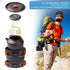 Gutsdoor Camping Cookware Set - Lightweight Stackable Pot Pan Bowls with Storage Bag for Outdoor Hiking
