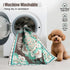 2-Pack, 31.5" 31.5" 4-Layer Washable Dog Pee Pads x Reusable Puppy Training Pads with Non-Slip Backing, Super Absorbent
