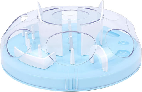 HEEPDD GLOGLOW Interactive Cat Puzzle Feeder, Interactive Toys Toy for Dogs and Cats with Adjustable Food Outlet, Fun
