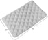 Dog Crate Pad 2 Pack, Soft Anti-Slip Bottom Mat, Machine Washable, Fits 36 Inch Dog Crate, Grey, 36" x 23"