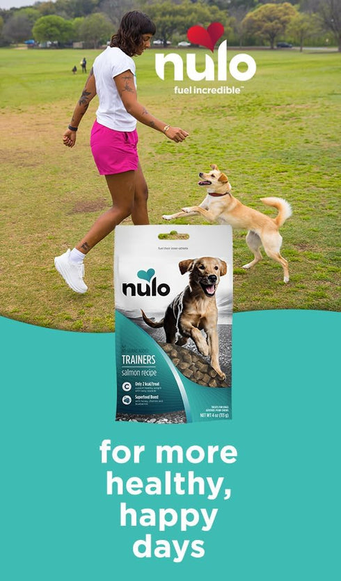 Nulo Freestyle Grain-Free Healthy Dog and Puppy Training Treats, Low Calorie Superfood Boost Ingredients, 2 Calories