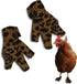 Chicken Shoes for Injured Feet Protective Neoprene Footwear for Chicken, Open-Toe Design