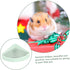 Abaodam Guinea Pig Litter Box Ceramic Pet Toilet Potty Pad Holder Indoor Rabbit Potty Tray Stain-Resistant Easy