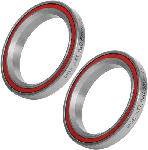 Keenso 2PCS 41.8MM Heavy Duty Bike Headset Bearing, Double Sealed for Mountain and Road Bike Cycling Accessory