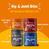 Zesty Paws Hip and Joint Supplement for Dogs - Glucosamine for Dog Joint Supplement - with Chondroitin, MSM, Vitamins C and E for Dog Joint Relief - Mobility Bites Bacon – 50 Count
