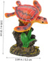 Kisangel Fish Tank Decoration, Marine Animal Ornament, PVC Norway Sea Life Figurine