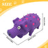 Andiker Dog Squeaky Toy, Dots Latex Chew Toys with Oinks Sound, Durable 8" Dog Squeeze Toy for Boredom