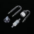 CO2 Diffuser, Carbon Dioxide Glass Reactor U Shape Tube Set for Aquarium Plants Tank(CO2 Diffuser Set)