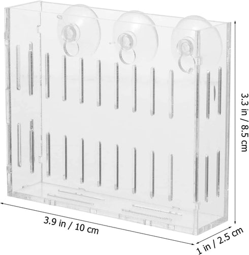 Acrylic Plant Cup - Aquatic Grass Holder for Aquarium Fish Tank Plants Pot