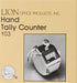 Lion Pro-Line Heavy Duty Hand-Held Tally Counter, 1 Counter (103)