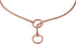 Alvalley Metal Chain Dog Show Collar, Pet Slip Collar for Shows, Fine Brass Snake Chain, Adjustable for All Dog Sizes